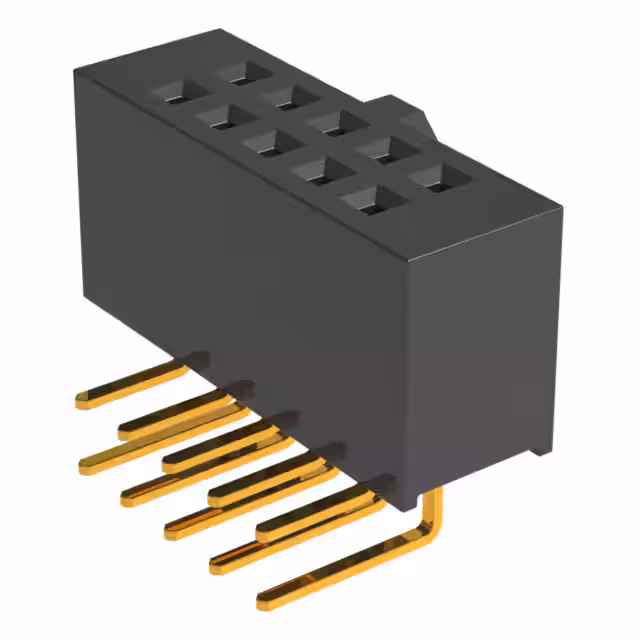 SFH11-PPPC-D05-RA-BK Sullins Connector Solutions  Headers Receptacles Female Sockets